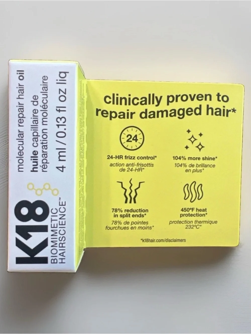 Biomimetic Hairscience Molecular Repair Hair Oil -4ml